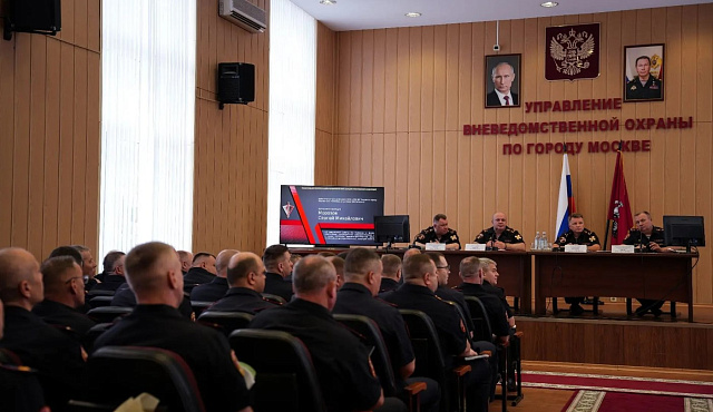 В управлении вневедомственной охраны Росгвардии подвели итоги служебной деятельности за первое полугодие 2026 года