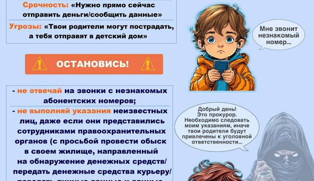УВД по САО просит родителей уберечь несовершеннолетних детей от мошеннических действий