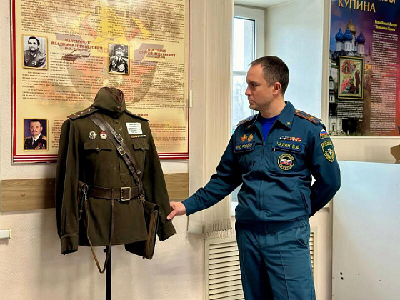 К 105-летию со дня рождения легендарного московского пожарного Петра Алдуненкова