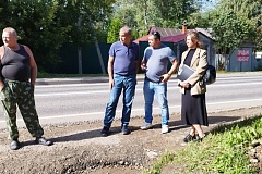 Обход территории района