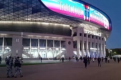В Москве Росгвардия обеспечила безопасность матча КХЛ между клубами «Динамо» (Москва) - «Трактор» (Челябинск)