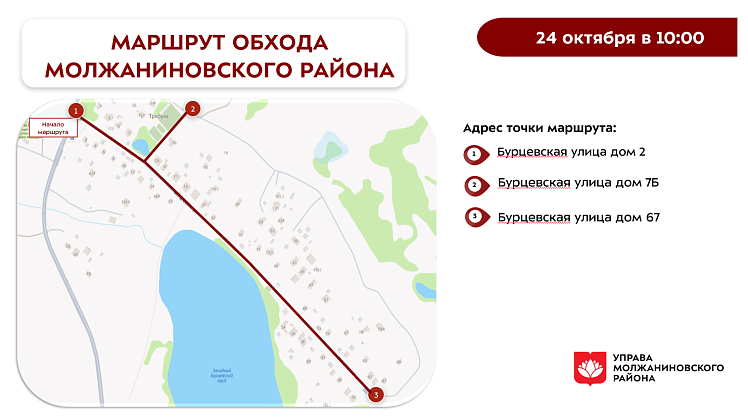 Обход территории района