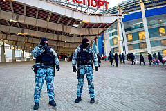 Московские росгвардейцы обеспечили безопасность проведения хоккейных матчей в столице