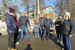 Обход территории района